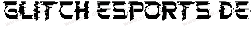 GLITCH ESPORTS DEMO字体转换 GLITCH ESPORTS DEMO字体转换